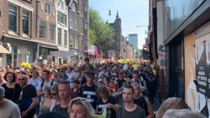 Huge March Against "Vaccine Passports" in Amsterdam Draws 100,000 Protesters from Across the Political Spectrum!